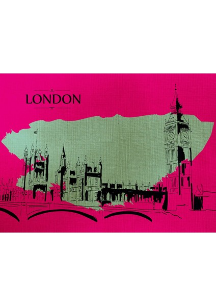 London Canvas Tablo