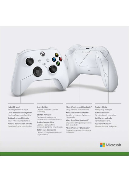 Xbox Robot White Controller Beyaz 9.nesil