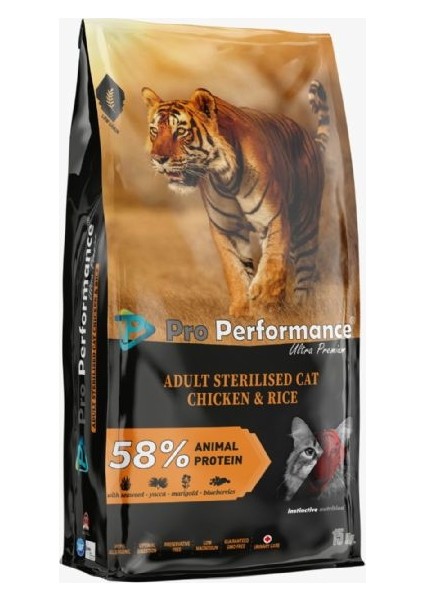 Ultra Premium 15 kg Tavuk-Piriç Yetişkin Sterilize Kedi Kuru Mama