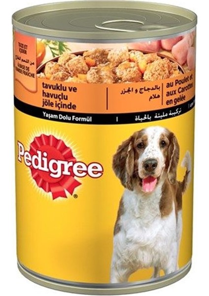 Tavuklu Konserve Köpek Maması 400 gr
