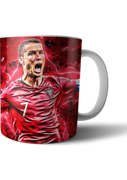 Cristiano Ronaldo Kupa Bardak Model 3