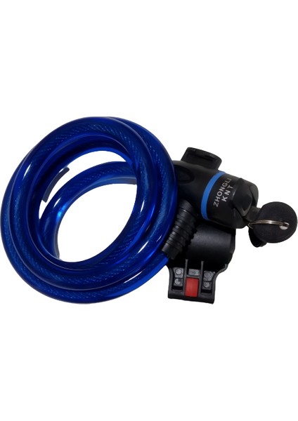 Knt 12X1200 mm Anahtarlı Halat Kilit Taşıma Aparatlı Dolamalı modelleri