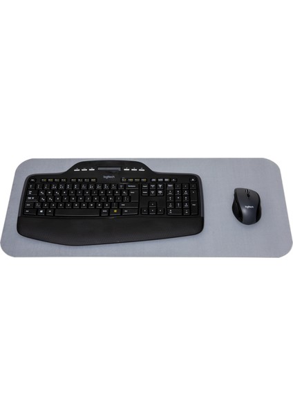 Speed 30cm X 60cm Masaüstü Oyun Gaming Ofis Baskısız Kaymaz Mousepad-Gri