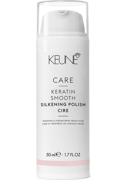 Keratin Smooth Silkening Polish Pürüzsüzleştirici Durulanmayan Bakım Kremi 50 ml
