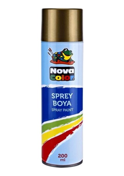 Sprey Boya 200 ml Altın NC-811