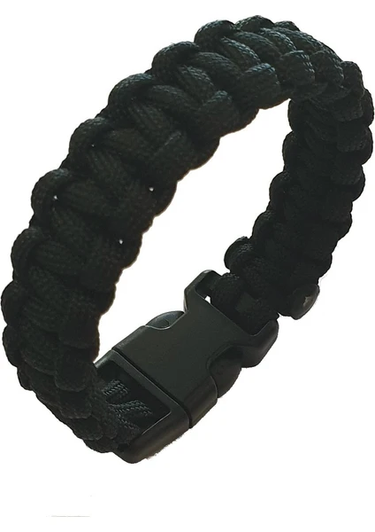 Paracord Bileklik #siyah