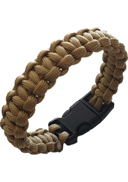 Paracord Bileklik #koyu Bej