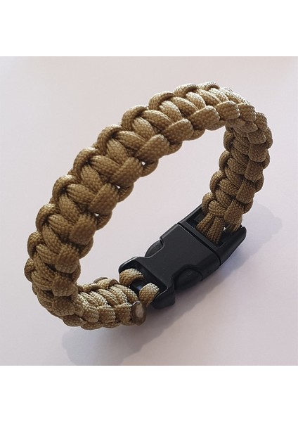 Paracord Bileklik #koyu Bej