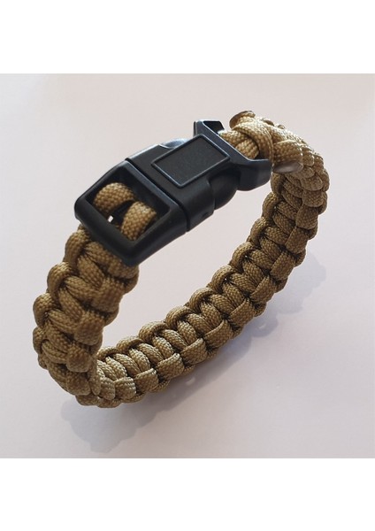 Paracord Bileklik #koyu Bej