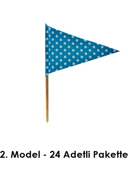 Temalı Kürdan - Karton - 24 Adet