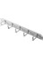 1u 19'' Metal Kancalı Yatay Kablo Organizer Gri 3