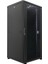 26U 600X600MM 19'' Dikili Tip Network Rack Kabinet Siyah 4