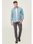 Erkek Antrasit Slim Fit Dar Kesim Pamuklu Esnek Chino Pantolon 1