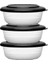 Kristalin Kase Set 3'lü Set - 275 ml 1