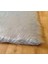 Kuzu Kürkü Dekoratif Post Halı Gri - 80X150 4