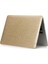 MACBOOK Pro 13' 2020 / 2022 A2338 (M1) A2686 M2 Koruma Kılıfı Özel Tasarım Simli Case GOLD 3