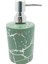 Cam Sabunluk Yeşil-Gumus Desen 450 ml 1