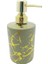Cam Sabunluk Haki Yeşil-Sarı Yaldızlı Desen 450 ml 1
