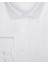 Slim Fit Armür Desenli Beyaz Erkek Gömlek 2