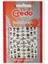 Credo Solingen Nail Sticker Tırnak Sticker Süsü Papatya Model 6 1