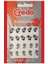 Credo Solingen Nail Sticker Tırnak Sticker Süsü Çiçek ve Kalp 1