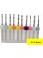 Profi̇sher Tungsten Karbür Mini Cnc Matkap Uç Pcb Baskı Devre 10'lu Set 1.5-2.4 mm 1