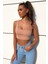 Mad Girls Tek Omuz Krem Askılı Body MG325 1