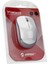 SM-833 Usb Beyaz/Gri 1200dpi Optik Kablosuz Mouse 5