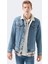 Mavi Erkek Frank Suni Kürklü Jean Ceket 0115229914