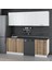 220 cm Mutfak Dolabı Beyaz Dore 220-D12 3