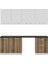 220 cm Mutfak Dolabı Beyaz Dore 220-D12 4