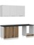 220 cm Mutfak Dolabı Beyaz Dore 220-D13 2