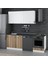 220 cm Mutfak Dolabı Beyaz Dore 220-D13 3