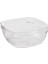Kristal Kare Kase Şeffaf 300 ml - 12'li 1