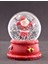 Yılbaşı Noel Baba Temalı Orta Boy Işıklı Kar Küresi 9 Cm-14 3