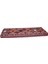 MND309-402 Şark Köşesi Bordo Halı Desenli Minder 160X60X10 cm 1