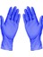 Latex Pudrasız Eldiven Mavi 100'lü - L 4