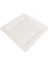 Plastik Kare Tabak Beyaz 22 cm - 10'lu 1