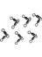 YM-1006 3/0*2/0 75 kg Üçlü Fırdöndü 5'li Paket 2