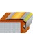 Alüminyum Işıklı Merdiven Profili 78x40mm (35mm Titan Kaydırmaz Bant) BOY3m 2