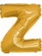 Harf Folyo Balon Harf Z Gold 100 cm (Rps) 1