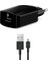 SmartCharger Seyahat Şarj Aleti 2.1A + Micro USB Kablo Siyah 2SCS20MS 1