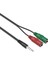 4745 3.5mm Kulaklık Mikrofon Ayırıcı Çoklayıcı Switch Splitter 3