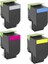 Lexmark CX410/510 Mavi Muadil Toner 1