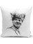 Karakalem Atatürk Portresi Dekoratif Kırlent Kılıfı 1