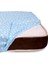 Mavi 90 x 200 cm Lastikli (Fitted) Tek Kişilik Yatak Çarşafı 2