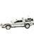 Geleceğe Dönüş Arabası Seri 2 Metal Model Araba Back To The Future Delorean 1/24 Ölçek 2