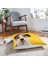 Sevimli Köpek Desenli Dijital Baskılı Modern Hayvan Yer Minderi 1