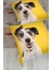 Sevimli Köpek Desenli Dijital Baskılı Modern Hayvan Yer Minderi 2