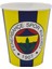 Kağıt Bardak Fenerbahçe Lisanslı 8'li 1